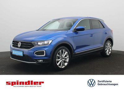 Gebraucht VW T-Roc Sportline 150 PS (110 kW) 2020 Ravennablau metallic SUV