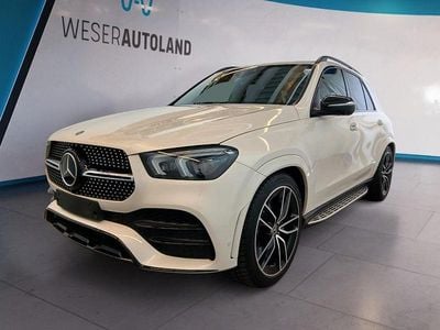 Gebraucht Mercedes GLE400 AMG line 330 PS (242 kW) 2020 Diamantweiss  metalliclack SUV