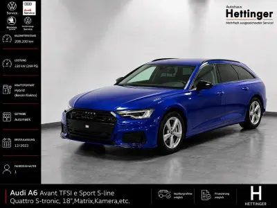 Occasion Audi A6 S-Line 299 ch (219 kW) 2022 Bleue Break