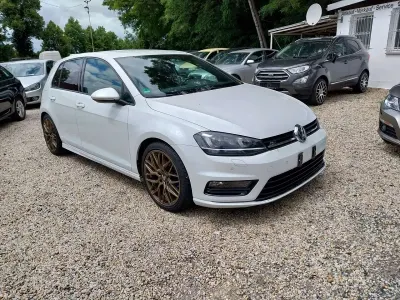Gebraucht VW Golf VII R-line 122 PS (89 kW) 2013 Oryxweiß perlmutteffekt Limousine