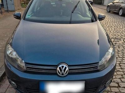 Usata VW Golf VI Team 105 CV (77 kW) 2010 Blu Utilitaria