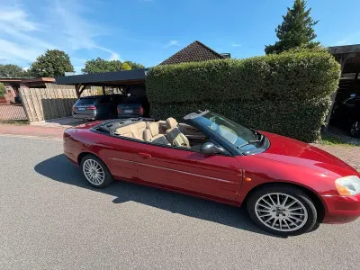 Gebraucht Chrysler Sebring Cabriolet 141 PS (103 kW) 2001 Rot Cabrio
