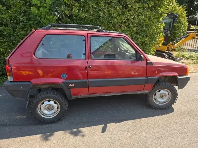 Gebraucht Fiat Panda 4x4 Trekking 50 PS (36 kW) 1994 Rot Kleinwagen