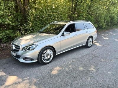 Brugt Mercedes E350 Avantgarde 258 HK (189 kW) 2014 Sølv Sedan