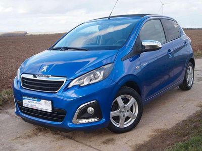 Gebraucht Peugeot 108 Style 72 PS (52 kW) 2021 Blau Kleinwagen
