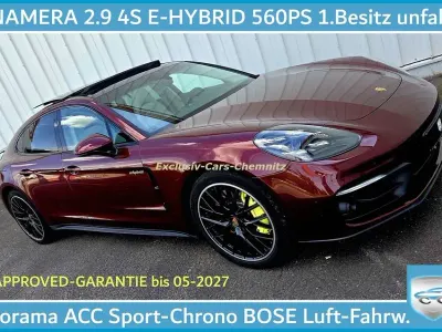 Gebraucht Porsche Panamera 4S 560 PS (411 kW) 2021 Cherrymetallic (metallic) Limousine