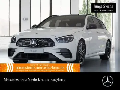 Gebraucht Mercedes E300 AMG 194 PS (142 kW) 2022 Weiß Limousine