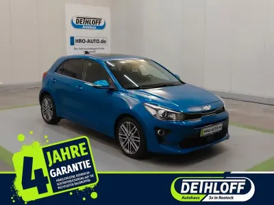 Brugt Kia Rio Platinum Edition 120 HK (88 kW) 2023 Blå Sedan