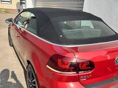 Second-hand VW Golf Cabriolet 140 CP (102 kW) 2012 Roșu Cabrio