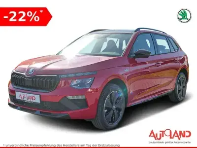 Ny Skoda Kamiq Monte Carlo 150 HK (110 kW) 2026 Rød SUV