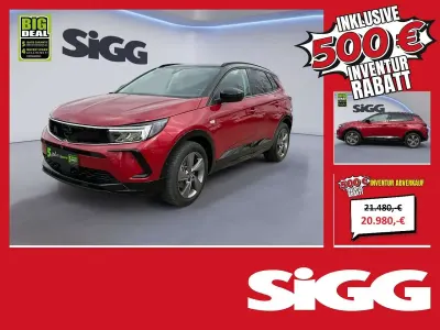 Gebraucht Opel Grandland X GS Line 224 PS (164 kW) 2023 Rubin rot SUV