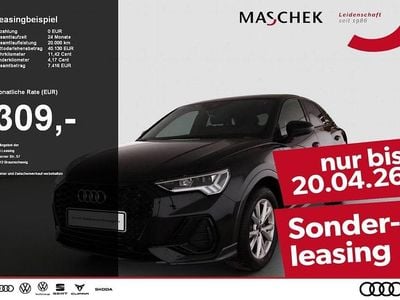 Gebraucht Audi Q3 Sportback S-Line 150 PS (110 kW) 2025 Schwarz SUV