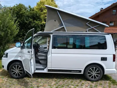 Gebraucht VW T5 Comfortline 114 PS (83 kW) 2015 Weiß Van