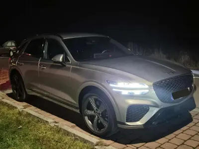 Brugt Genesis GV70 Sport 209 HK (153 kW) 2022 Sølv SUV