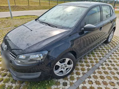 Gebraucht VW Polo Trendline 60 PS (44 kW) 2010 Schwarz Kleinwagen