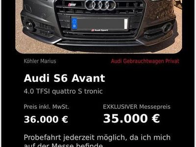 Gebraucht Audi S6 Comfort 450 PS (330 kW) 2015 Grau Kombi