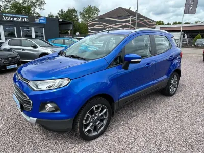 Gebraucht Ford Ecosport Titanium 125 PS (91 kW) 2016 Blau SUV