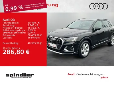 Gebraucht Audi Q3 Advanced Plus 150 PS (110 kW) 2025 Mythosschwarz metallic SUV