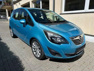 Begagnad Opel Meriva Innovation 140 HK (102 kW) 2012 Blå Minibuss
