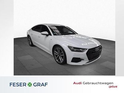 Gebraucht Audi A7 Sportback 299 PS (219 kW) 2023 Weiss Kleinwagen