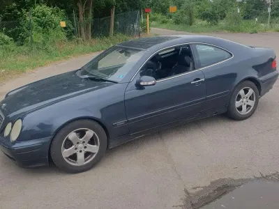 Gebraucht Mercedes CLK230 193 PS (141 kW) 1999 Blau Coupé