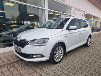 Gebraucht Skoda Fabia Soleil 110 PS (80 kW) 2019 Weiß Kleinwagen