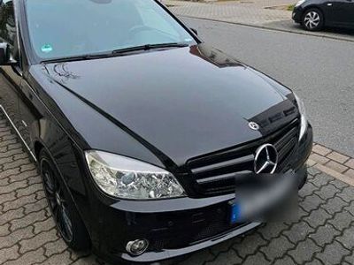 gebraucht Mercedes C200 Kompressor AMG-Line schwarz