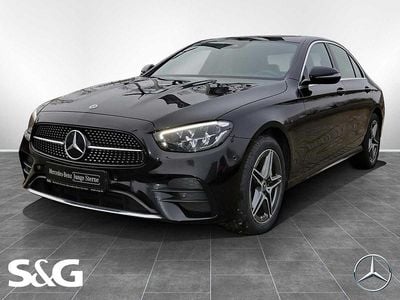 Gebraucht Mercedes E300 AMG 194 PS (142 kW) 2021 Unilack schwarz Limousine