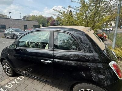 Second-hand Fiat 500 Pop 69 CP (50 kW) 2011 Negru Cabrio