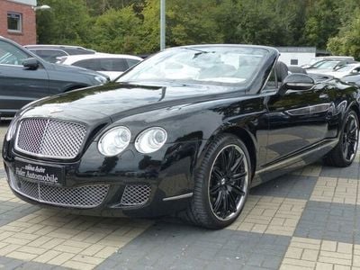 Gebraucht Bentley Continental GT Convertible 560 PS (411 kW) 2010 Schwarz uni Cabrio