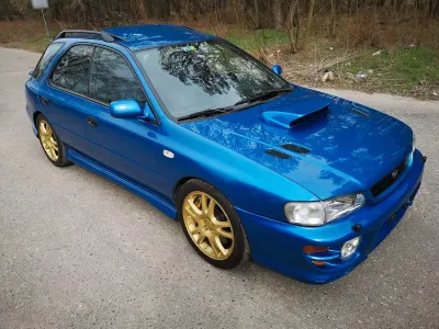 Gebraucht Subaru Impreza GT 211 PS (155 kW) 1999 Blau Kombi