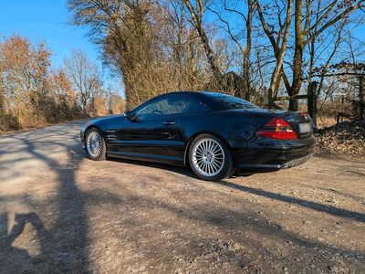 Gebraucht Mercedes SL55 AMG AMG 500 PS (367 kW) 2002 Schwarz Cabrio