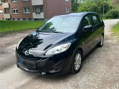Gebraucht Mazda 5 116 PS (85 kW) 2011 Schwarz Van / Kleinbus