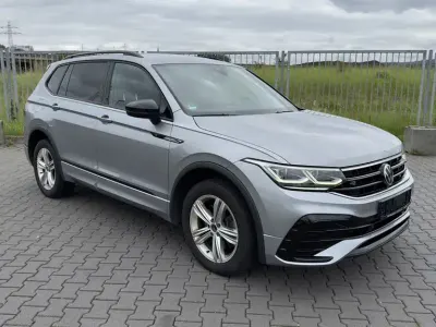 Gebraucht VW Tiguan Allspace R-line 200 PS (147 kW) 2022 Pyrit silber metallic SUV