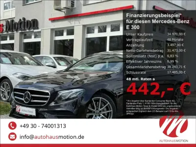 Gebraucht Mercedes E300 Edition 272 PS (200 kW) 2020 Obsidianschwarz  metalliclack Limousine