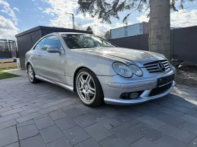 Gebraucht Mercedes CLK320 AMG 218 PS (160 kW) 2002 Silber Coupé