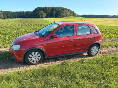 Gebraucht Opel Corsa 80 PS (58 kW) 2005 Rot Kleinwagen