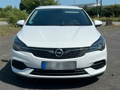 Gebraucht Opel Astra 105 PS (77 kW) 2021 Weiß Kombi