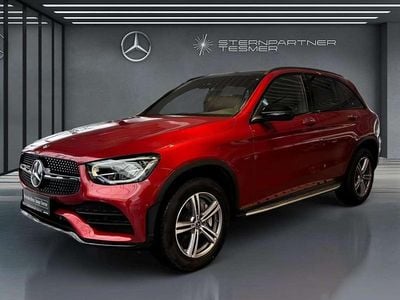 Rot Gebraucht 2021 Mercedes GLC300e AMG SUV | 42.750 € (Etwas zu teuer)