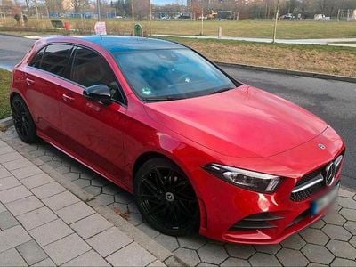 Gebraucht Mercedes A200 AMG 163 PS (119 kW) 2018 Rot Limousine