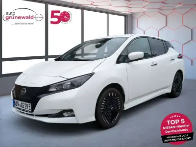 Gebraucht Nissan Leaf N-Connecta 110 kW (150 PS) 2023 Weiß Kleinwagen
