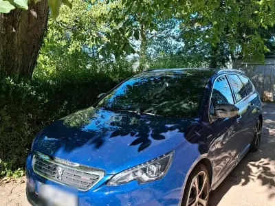Gebraucht Peugeot 308 GT-line 131 PS (96 kW) 2015 Blau Kombi