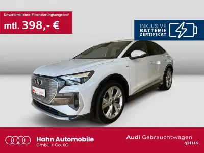 Gebraucht Audi Q4 Sportback e-tron S-Line 125 kW (170 PS) 2023 Gletscherweiß metallic SUV