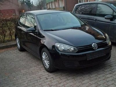 Gebraucht VW Golf VI 80 PS (58 kW) 2009 Schwarz Kleinwagen