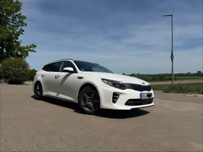 Gebraucht Kia Optima GT-Line 141 PS (103 kW) 2017 Weiß Kombi