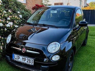 Second-hand Fiat 500 69 CP (50 kW) 2009 Negru Cabrio