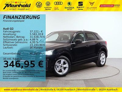 Mythosschwarz metallic Gebraucht 2024 Audi Q2 S-Line SUV | 37.222 € (Teuer)