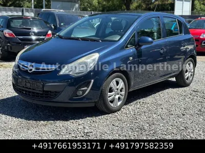 Gebraucht Opel Corsa 86 PS (63 kW) 2012 Blau Kleinwagen