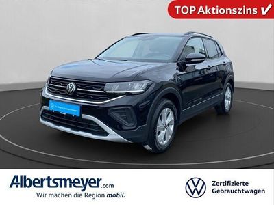 Gebraucht VW T-Cross Life 95 PS (69 kW) 2024 Schwarz SUV