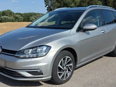 Gebraucht VW Golf VII Sound 110 PS (80 kW) 2018 Silber Kombi